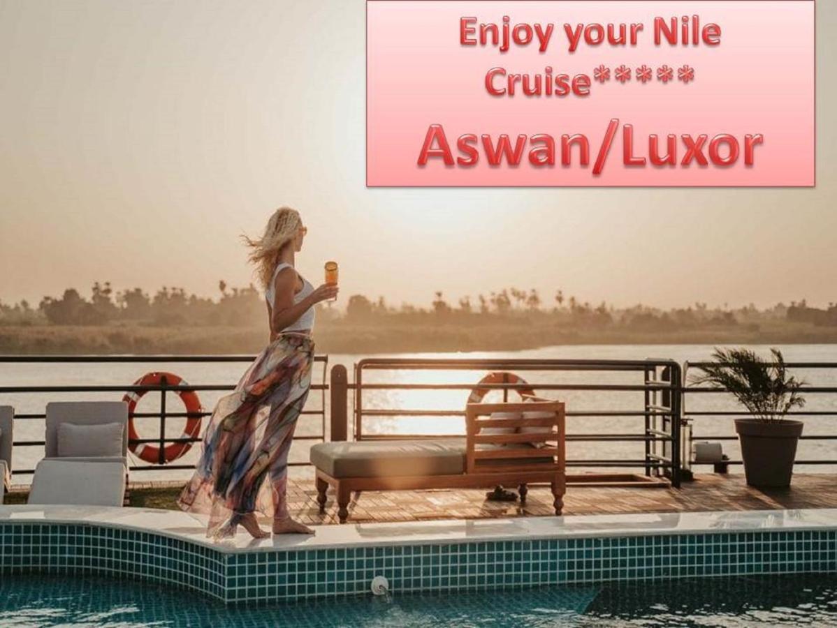 Готель Luxor Luxury Nile Cruises - From Luxor 04 Nights - From Aswan 03 Nights Екстер'єр фото